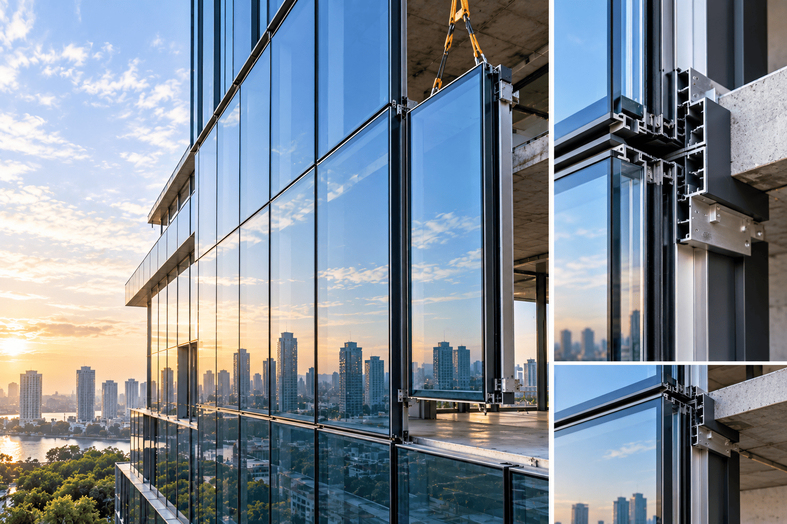 Advanced unitized glazing solutions by VRDecor India